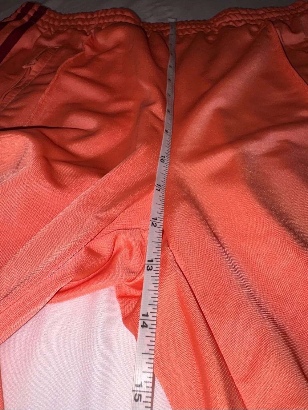 Adidas Originals Firebird Women Loose Pants Semi Coral Size M - New - Picture 13 of 16